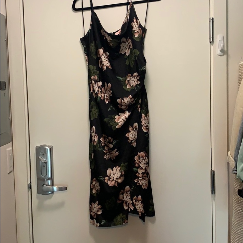Floral slip dress